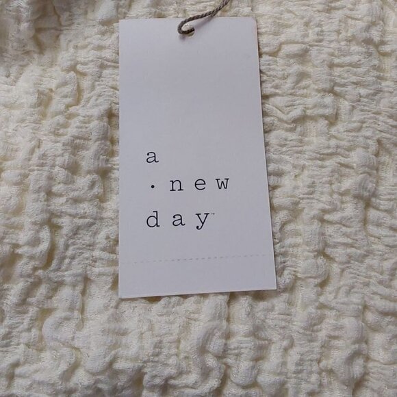 Women's Puckered Knit Dress | A New Day | 1X - Picture 6 of 9